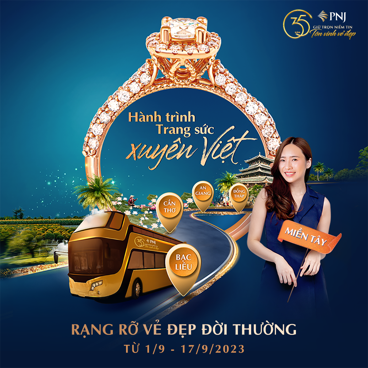 HÀnh TrÌnh Trang SỨc XuyÊn ViỆt RẠng RỠ VẺ ĐẸp ĐỜi ThƯỜng” – LĂn BÁnh